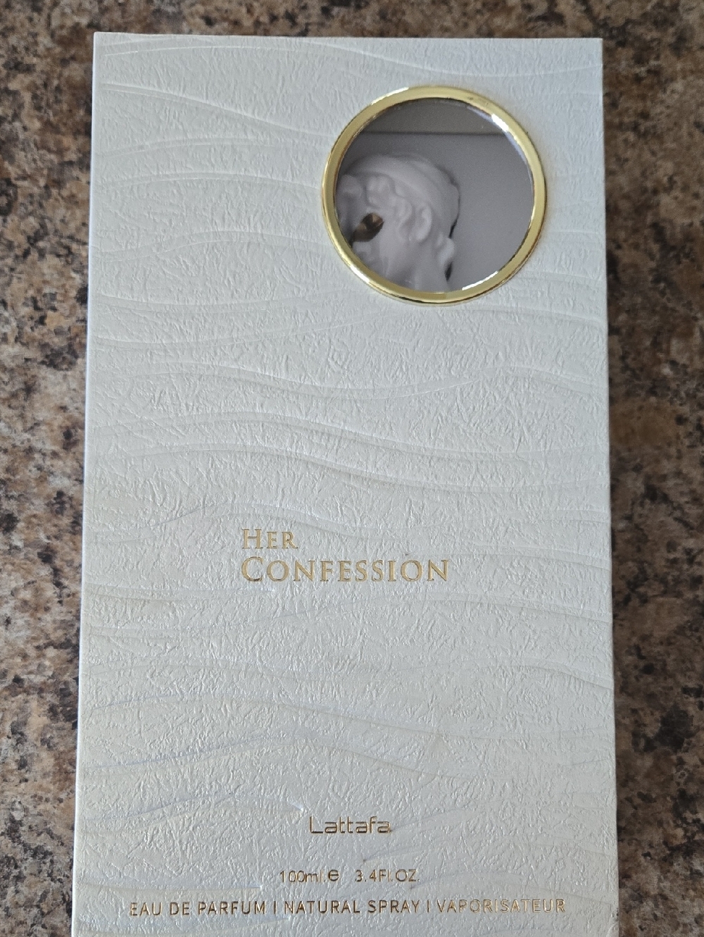 Her Confession Eau de Parfum - White & Gold Box